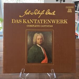 J.S. Bach Das Kantatenwerk Complete Cantatas Vol 14 LP Box Set 1976 Telefunken
